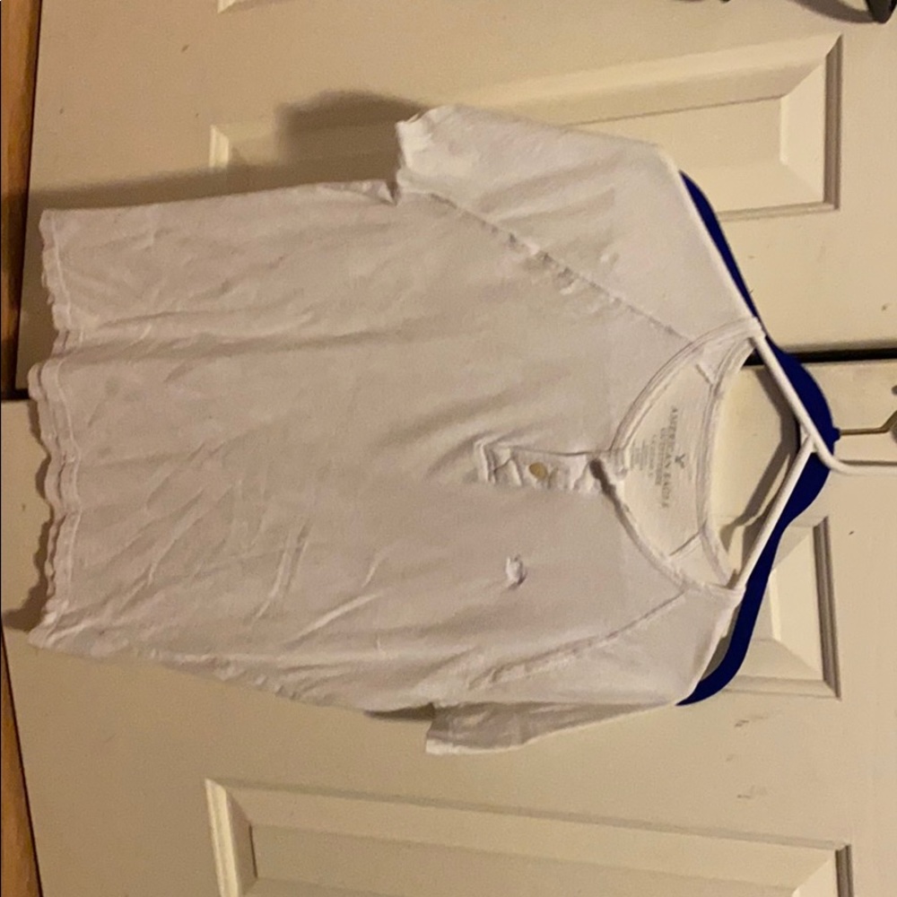 Button down tee